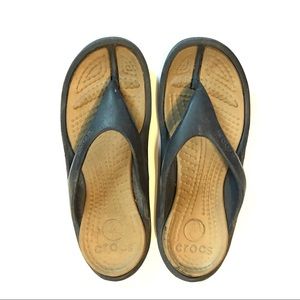 Men’s Blue CROCS Flip Flop Sandals